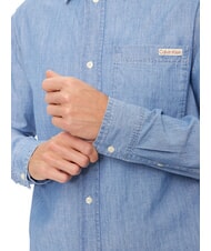 CALVIN KLEIN CK JEANS Lang&auml;rmliges Jeanshemd Denim - Herrenhemden - 4