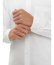 CALVIN KLEIN CK JEANS Slim Fit Langarmhemd aus Baumwolle strahlendes Wei&szlig; - Herrenhemden - 4