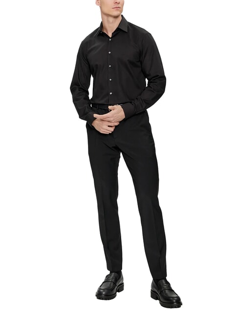 CK Elegante Slim-Fit-Hose aus Wollmischung ck schwarz - Hosen Herren