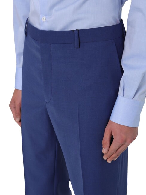 CK Elegante Slim-Fit-Hose aus Wollmischung schieferblau - Hosen Herren