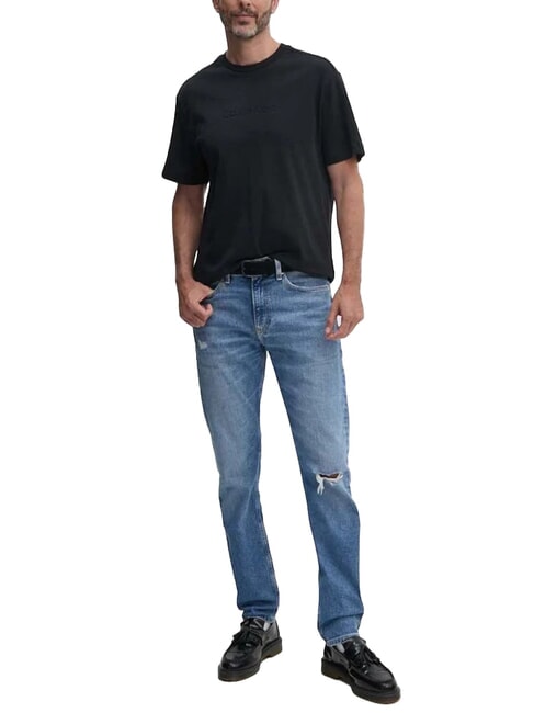CK JEANS Slim Taper Fit Jeans mit hoher Taille Denim - Herrenjeans