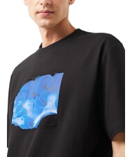 CALVIN KLEIN CK JEANS Kurz&auml;rmliges T-Shirt mit Euphoric-Pr&auml;gung ck schwarz - Herren-T-Shirts - 3