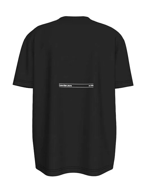 CK JEANS Kurz&auml;rmliges T-Shirt mit Euphoric-Pr&auml;gung ck schwarz - Herren-T-Shirts