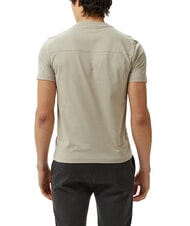 CALVIN KLEIN CK Slim Fit Baumwoll-T-Shirt mit Logo-Patch - Herren-T-Shirts