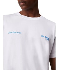 CALVIN KLEIN CK JEANS Kurzarm-T-Shirt mit normaler Passform strahlendes Wei&szlig; - Herren-T-Shirts - 3