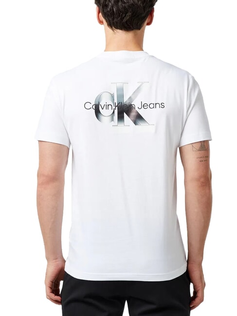 CK JEANS Kurz&auml;rmeliges Baumwoll-T-Shirt strahlendes Wei&szlig; - Herren-T-Shirts