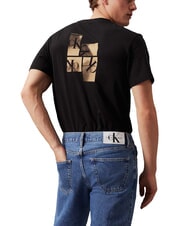 CALVIN KLEIN CK JEANS T-Shirt mit Multibox-Print, normale Passform - Herren-T-Shirts