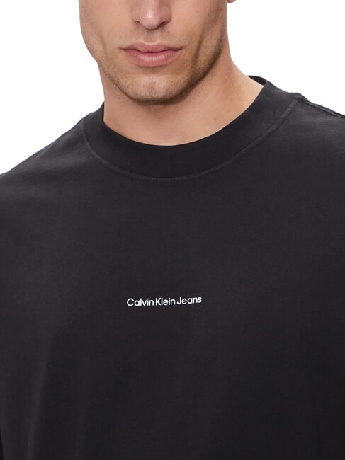 CK JEANS Kurzarm-T-Shirt mit normaler Passform ck schwarz - Herren-T-Shirts