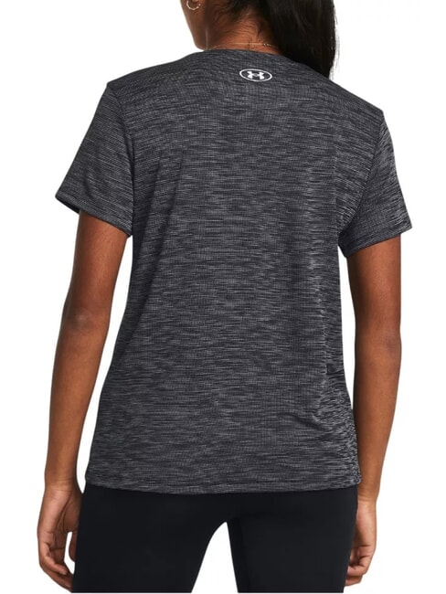 TECH TEXTURED T-Shirt Schwarz - T-Shirts und Tops f&uuml;r Damen