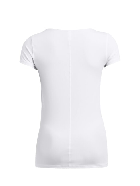 TECH MESH Kurzarm-T-Shirt Wei&szlig; - T-Shirts und Tops f&uuml;r Damen