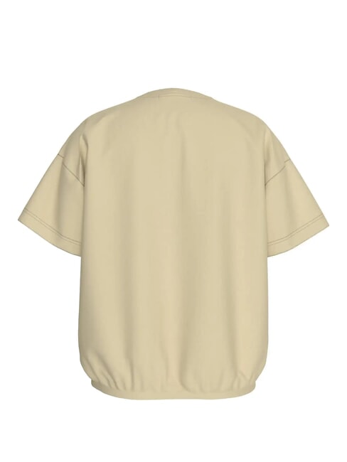 CK KIDS Kurz&auml;rmliges T-Shirt aus elastischer Baumwolle blasses Khaki - Kinder-T-Shirt