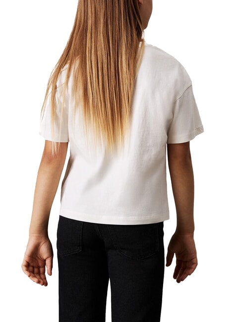 CK KIDS Kurzarm-T-Shirt mit Aufdruck Elfenbein - Kinder-T-Shirt