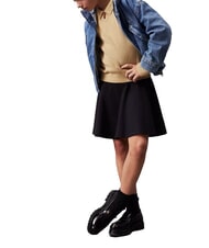 CALVIN KLEIN CK KIDS Kurzer Rock mit elastischer Taille ck schwarz - R&ouml;cke f&uuml;r kleine M&auml;dchen - 3