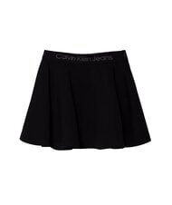 CALVIN KLEIN CK KIDS Kurzer Rock mit elastischer Taille ck schwarz - R&ouml;cke f&uuml;r kleine M&auml;dchen - 6