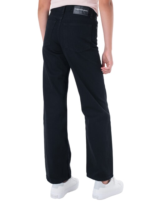 CK KIDS Weite Jeans f&uuml;r M&auml;dchen sauberes Schwarz - Kinderhosen