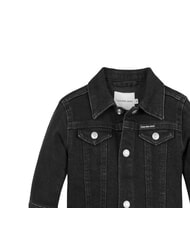 CALVIN KLEIN CK KIDS Baby-Jeansjacke gewaschenes Schwarz - Kinder Jacken - 3