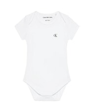 CALVIN KLEIN CK KIDS 2er-Set Babybodys rosa Sand / strahlendes Wei&szlig; - Strampler und Baby-Outfits - 4