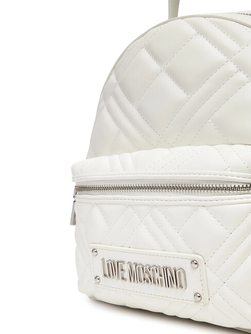 QUILTED Rucksack mit Tasche Wei&szlig; - Damentaschen