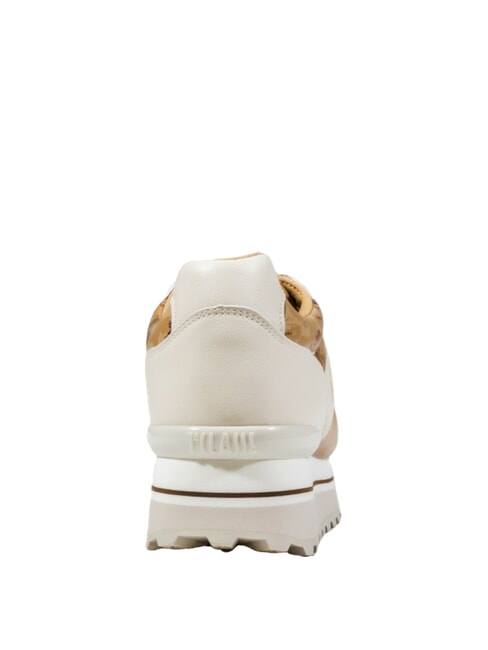 GEO JR Plateau-Sneaker gebrochenes Wei&szlig;/Geo-Beige - Damenschuhe