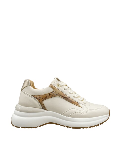 GEO JR High-Top-Sneaker gebrochenes Wei&szlig;/Geo-Beige - Damenschuhe