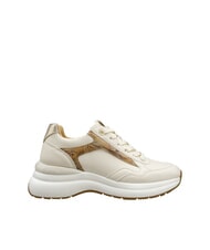 ALVIERO MARTINI PRIMA CLASSE GEO JR High-Top-Sneaker gebrochenes Wei&szlig;/Geo-Beige - Damenschuhe - 2