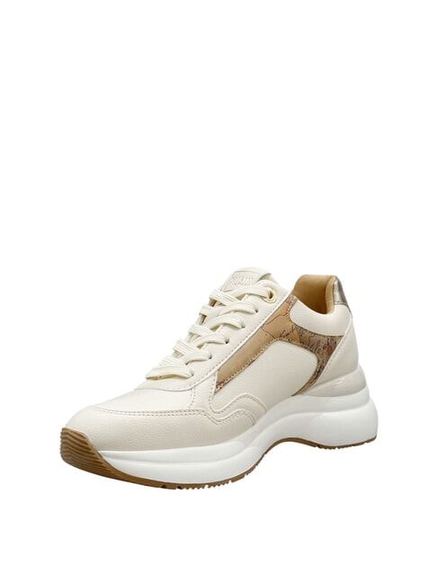 GEO JR High-Top-Sneaker gebrochenes Wei&szlig;/Geo-Beige - Damenschuhe