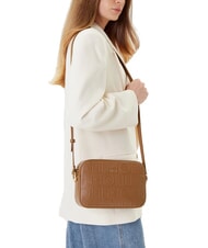 LIUJO MANHATTAN Mittelgro&szlig;e Kameratasche mit gepr&auml;gtem Logo Wildleder- - Damentaschen - 5