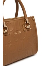 LIUJO MANHATTAN Kleine Handtasche mit Logopr&auml;gung Wildleder- - Damentaschen - 4
