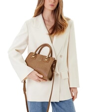 LIUJO MANHATTAN Kleine Handtasche mit Logopr&auml;gung Wildleder- - Damentaschen - 5