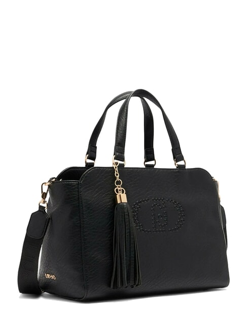 SAMIANA Mittelgro&szlig;e Handtasche mit Schultergurt SCHWARZ - Damentaschen