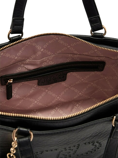 SAMIANA Mittelgro&szlig;e Handtasche mit Schultergurt SCHWARZ - Damentaschen