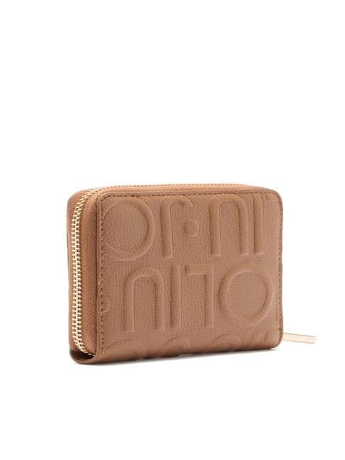 CALIWEN Mittelgro&szlig;e Brieftasche mit Rundum-Rei&szlig;verschluss Wildleder- - Brieftaschen Damen