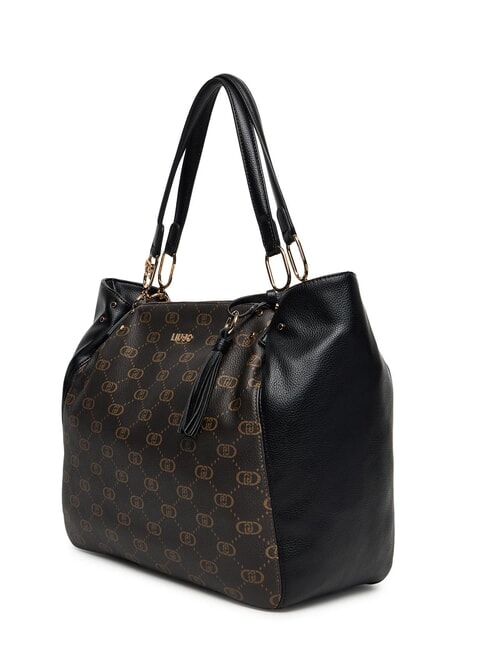 CIRRY Gro&szlig;e Tragetasche mit Quaste SCHWARZ - Damentaschen