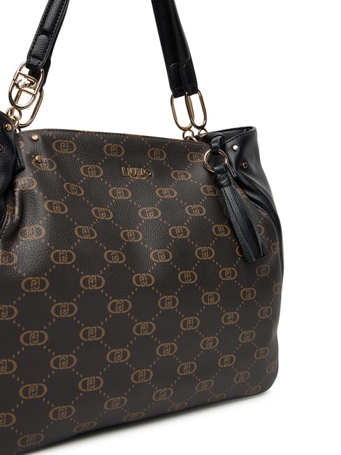 CIRRY Gro&szlig;e Tragetasche mit Quaste SCHWARZ - Damentaschen