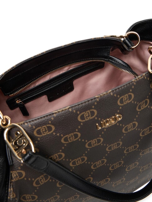 CIRRY Gro&szlig;e Tragetasche mit Quaste SCHWARZ - Damentaschen