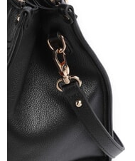 LIUJO MANHATTAN Mittelgro&szlig;e Umh&auml;ngetasche mit Logo SCHWARZ - Damentaschen - 3