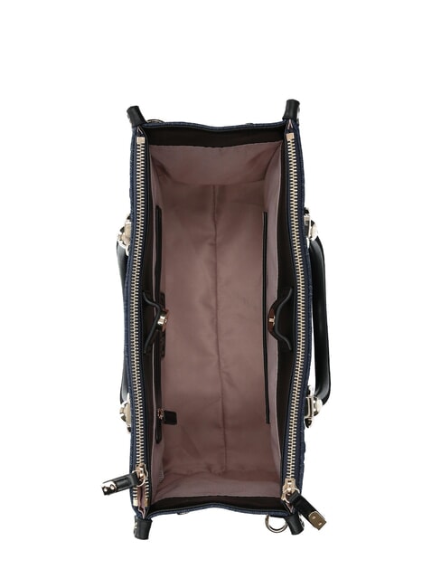 MANHATTAN Mittelgro&szlig;e Jeanshandtasche Kleid blau - Damentaschen