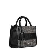 LIUJO RIDHI Fischgr&auml;ten-Einkaufstasche mit Schultergurt - Damentaschen