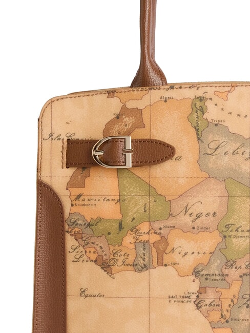 VALLEY GEO Schulter-Einkaufstasche Kastanie - Damentaschen