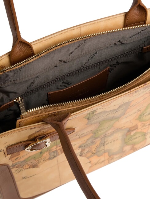 VALLEY GEO Schulter-Einkaufstasche Kastanie - Damentaschen