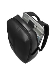 PIQUADRO RUSSEL Lederrucksack f&uuml;r 15,6"-Laptop Schwarz - PC-Rucks&auml;cke - 5