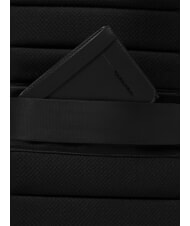PIQUADRO RUSSEL Lederrucksack f&uuml;r 15,6"-Laptop Schwarz - PC-Rucks&auml;cke - 6
