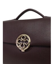 V73 FEDERICA Gro&szlig;e Handtasche mit Schultergurt Bordeaux - Damentaschen - 3