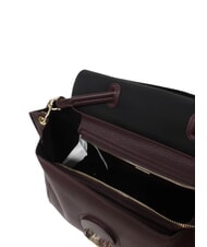 V73 FEDERICA Gro&szlig;e Handtasche mit Schultergurt Bordeaux - Damentaschen - 4