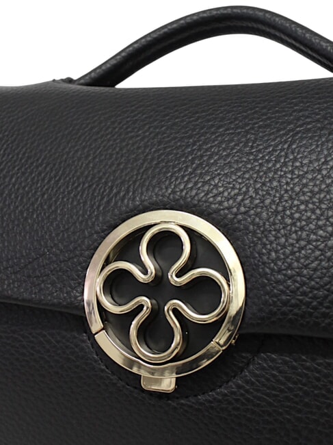 FEDERICA Gro&szlig;e Handtasche mit Schultergurt Schwarz - Damentaschen