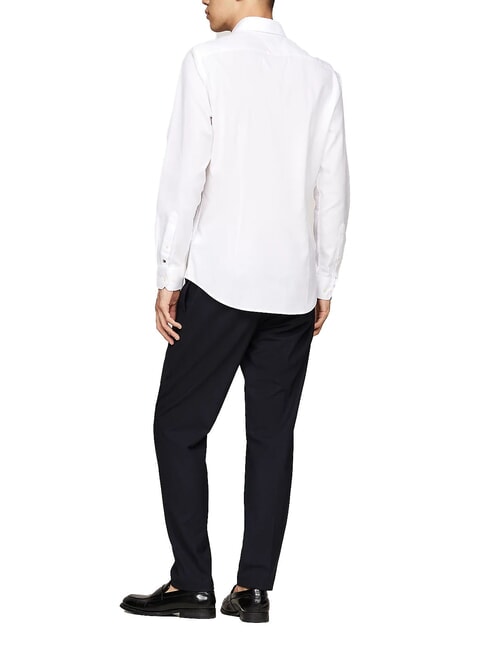 TH  Lang&auml;rmliges Baumwollhemd optisches Wei&szlig; - Herrenhemden