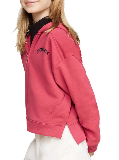 TH  Sweatshirt mit Rei&szlig;verschluss Erbe Rosa - Sweatshirts Kinder