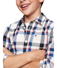 TOMMY HILFIGER TH KIDS Tartan-Hemd leuchtendes Indigo - Kinderhemden - 3