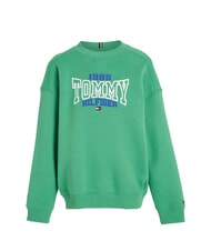 TOMMY HILFIGER TH KIDS Sweatshirt aus Baumwollmischung K&uuml;stengr&uuml;n - Sweatshirts Kinder - 4