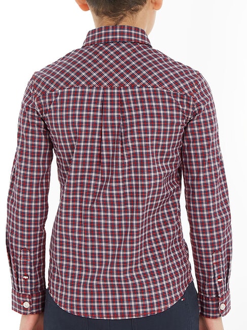 TH KIDS Kariertes Hemd dunkles Indigo/Mehrfarbig - Kinderhemden